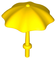 Duplo Umbrella with Stop Ring in Yellow