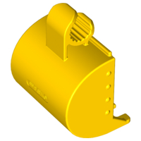 Duplo Digger Bucket, Small with 4 Teeth in Yellow