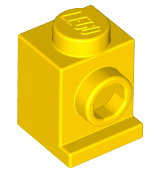 Brick Special 1 x 1 with Headlight in Yellow