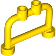 Bar 1 x 4 x 2 with Studs in Yellow
