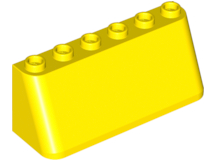 Windscreen 2 x 6 x 2, Wide Top in Yellow