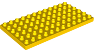 Duplo Plate 6 x 12 in Yellow