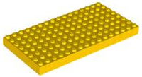 Brick 8 x 16 in Yellow