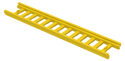 Ladder 14 x 2.5 in Yellow