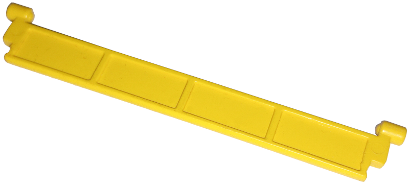 Garage Roller Door Section without Handle in Yellow