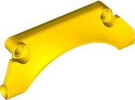 Technic Panel Car Mudguard Arched 9 x 2 x 3 #30 in Yellow