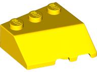 Brick Wedged, Sloped 45° 3 x 3 Left in Yellow