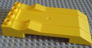 Duplo Car Lift Ramp Plate in Yellow