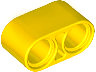 Technic Beam 1 x 2 Thick in Yellow