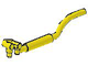 Exhaust Pipe Twin Inlet 11L Right in Yellow