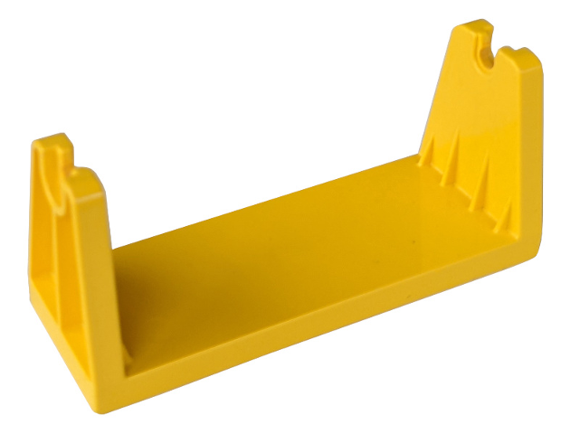 Duplo Train Tipper Holder 2 x 6 (Skip Holder) in Yellow