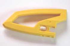 Technic Panel RC Car - Flexible Left in Yellow
