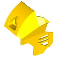 Fairing, Motorcycle 4 x 3 x 3 with Axle in Yellow
