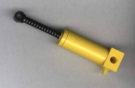 Pneumatic Pump Old Style in Yellow
