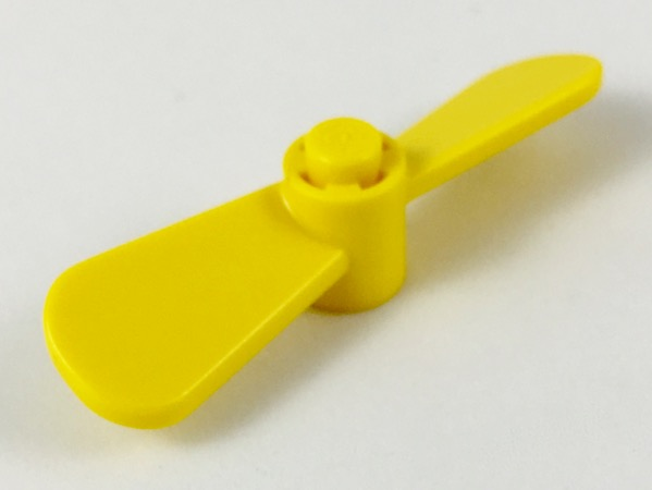 Propeller 2 Blade Twisted in Yellow