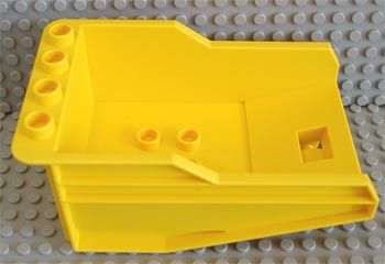 Duplo Dump Truck Container in Yellow