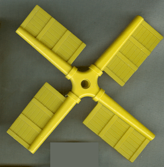 Fabuland, Windmill Blade in Yellow