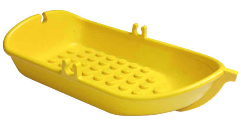 Boat / Rowing Boat, Fabuland in Yellow