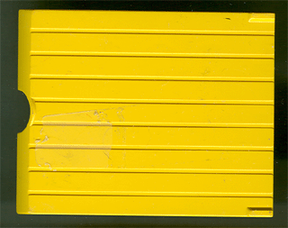 Duplo Door 4 x 6 for Roof Loft with 7 Grooves in Yellow