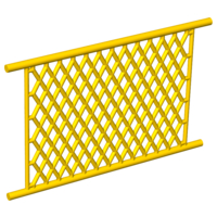 Sports Net 8 x 12 Lattice in Yellow