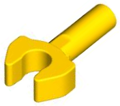 Bar 1L with Clip [Cut Edges and One Side Hole] [Full Clip] in Yellow