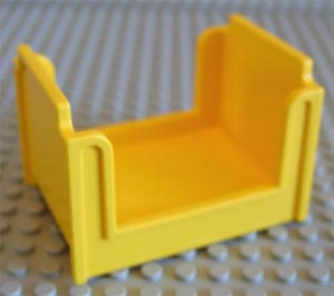 Duplo Bed, Bunk in Yellow