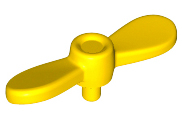 Propeller with Pin in Yellow