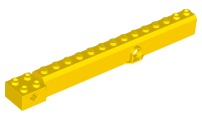 Crane Arm Outside, Wide with Pin Hole at Mid-Point in Yellow
