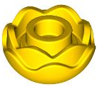 Plant, Flower, Peony Rose with 2 Layers in Yellow