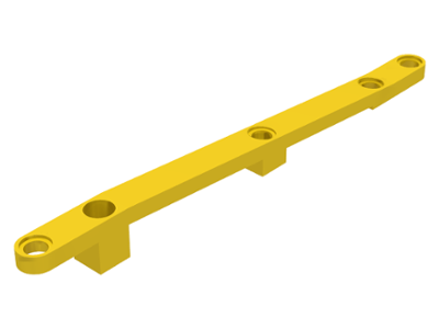 Crane Harbor Derrick 16 with Double Attachment in Yellow