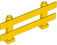 Fence 1 x 8 x 2 2/3 in Yellow