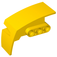 Technic Panel Car Mudguard Right in Yellow