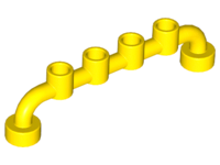 Bar 1 x 6 [Closed Studs] in Yellow