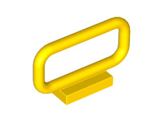 Bar 1 x 4 x 2 in Yellow