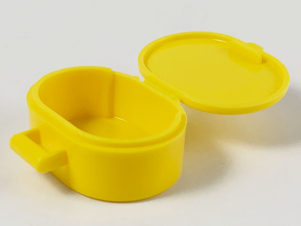 Belville / Scala, Bag / Case, Oval in Yellow