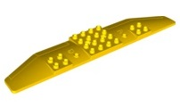 Duplo Airplane Cargo Wings in Yellow
