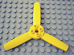Duplo Rotor 3 Blade for Large Helicopter (Propeller) in Yellow