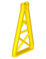 Support 1 x 6 x 10 Girder Triangular in Yellow