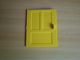 Duplo Door 1 x 4 x 4 in Yellow