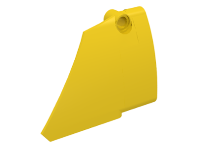 Technic Panel Fairing #14 Large Short Smooth, Side B in Yellow