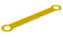 Strap with End Rings in Yellow
