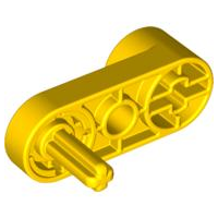 Duplo Technic Crank Handle in Yellow