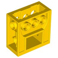 Technic Gearbox 2 x 4 x 3 1/3 in Yellow