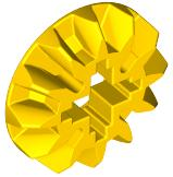 Technic Gear 12 Tooth Bevel in Yellow