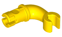 Arm, Long, with Technic Pin in Yellow