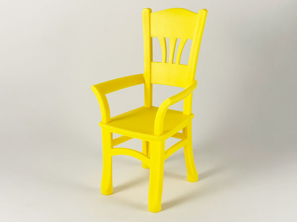 Scala, Chair, Highback Dining in Yellow