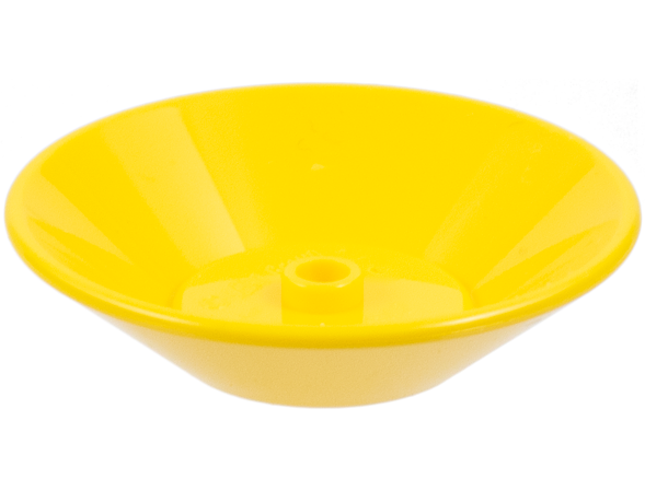 Dish 5 x 5 in Yellow