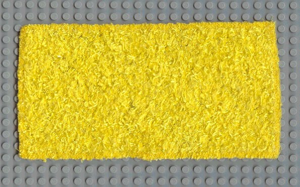 Scala, Blanket / Hay Bale 22 x 12, Shaggy in Yellow