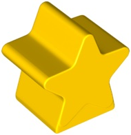 Duplo Brick Special 2 x 2 x 2, Star in Yellow