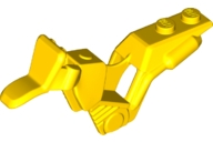 Fairing, Motorcycle, Dirt Bike with 1 x 2 Studs in Yellow
